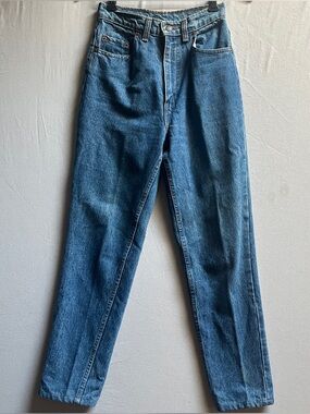 Vintage 90s Levi’s 531 High Waist Straight Leg Jeans Made in Canada Size 25